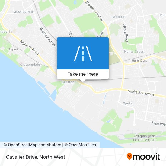 Cavalier Drive map