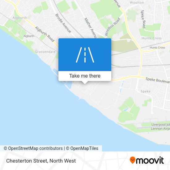 Chesterton Street map