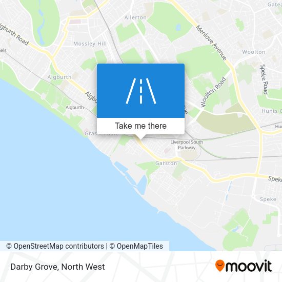 Darby Grove map