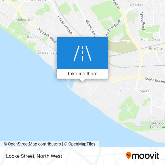 Locke Street map