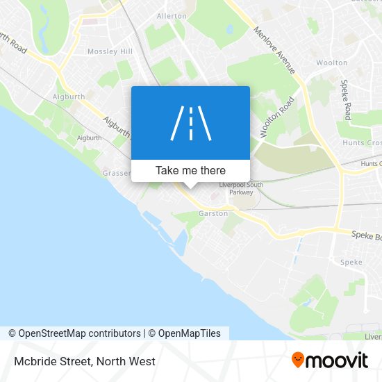 Mcbride Street map