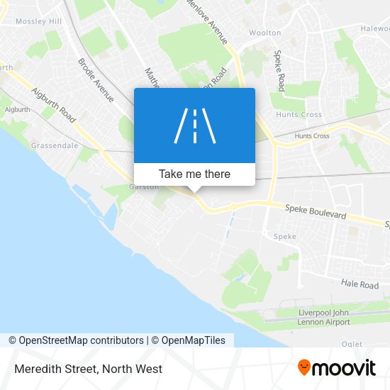Meredith Street map