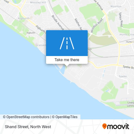 Shand Street map