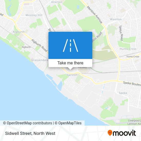 Sidwell Street map