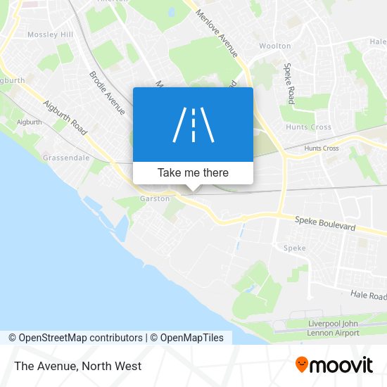 The Avenue map