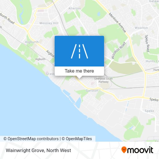 Wainwright Grove map