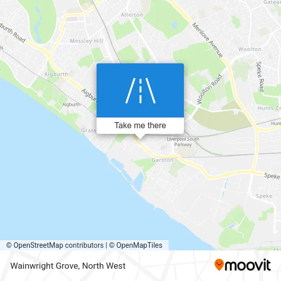 Wainwright Grove map