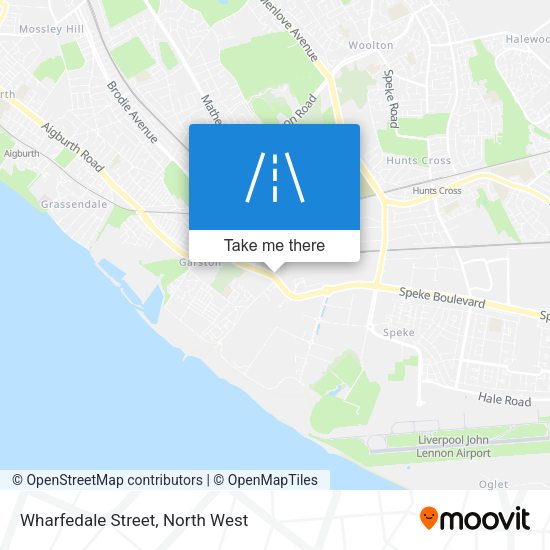 Wharfedale Street map