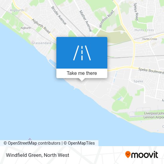Windfield Green map