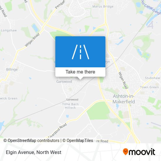 Elgin Avenue map