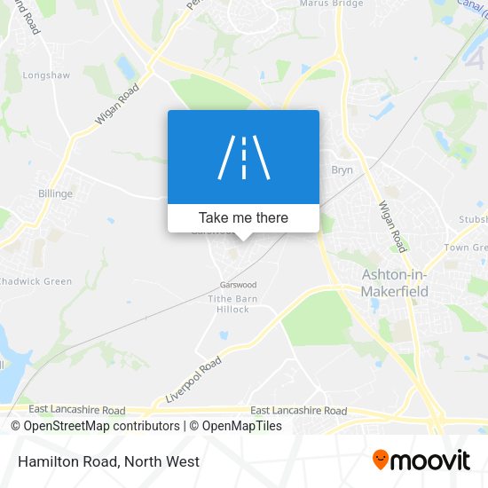 Hamilton Road map