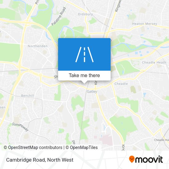 Cambridge Road map