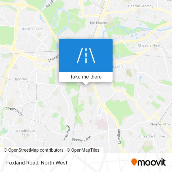 Foxland Road map