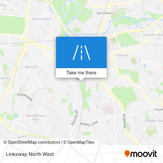 Linksway map