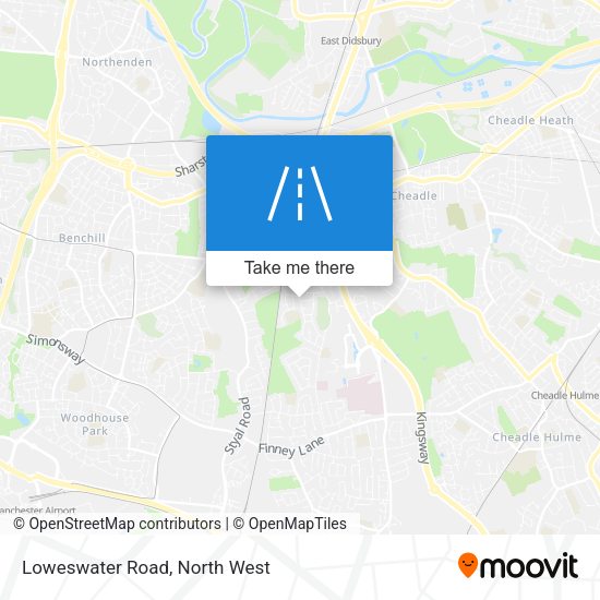 Loweswater Road map