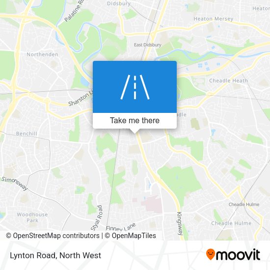 Lynton Road map