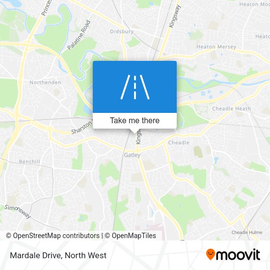 Mardale Drive map