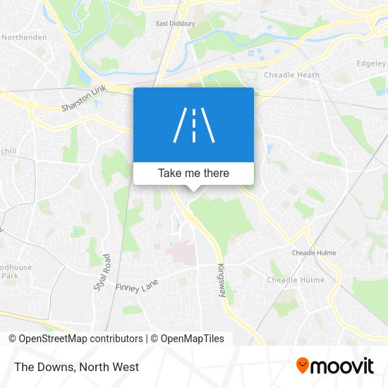 The Downs map