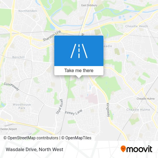 Wasdale Drive map