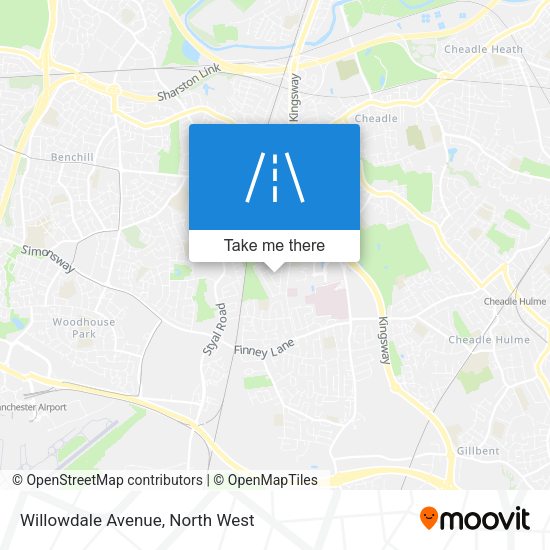 Willowdale Avenue map