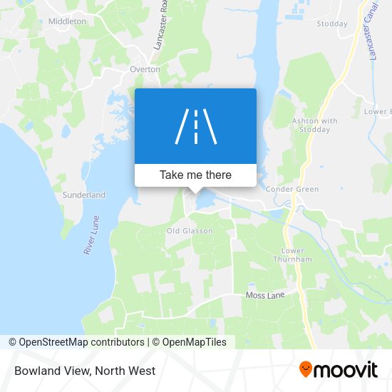 Bowland View map