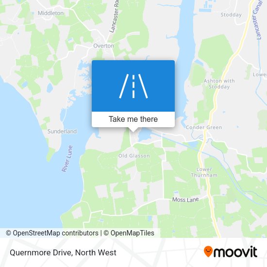 Quernmore Drive map