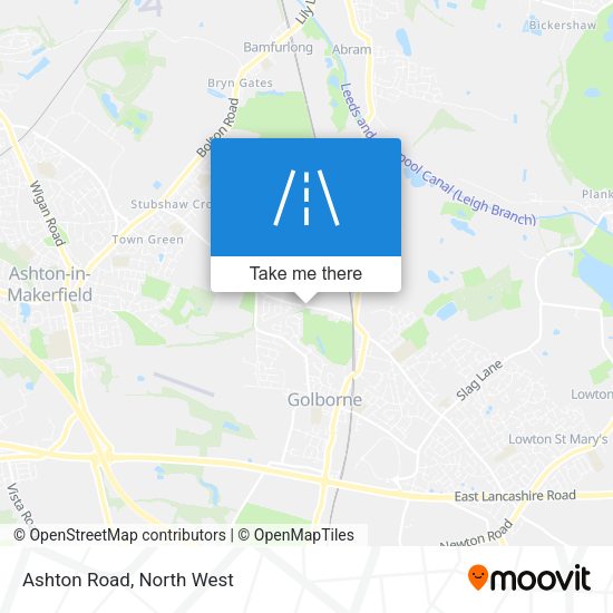 Ashton Road map