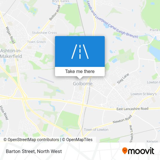 Barton Street map