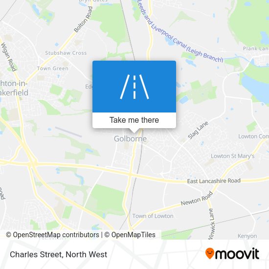 Charles Street map