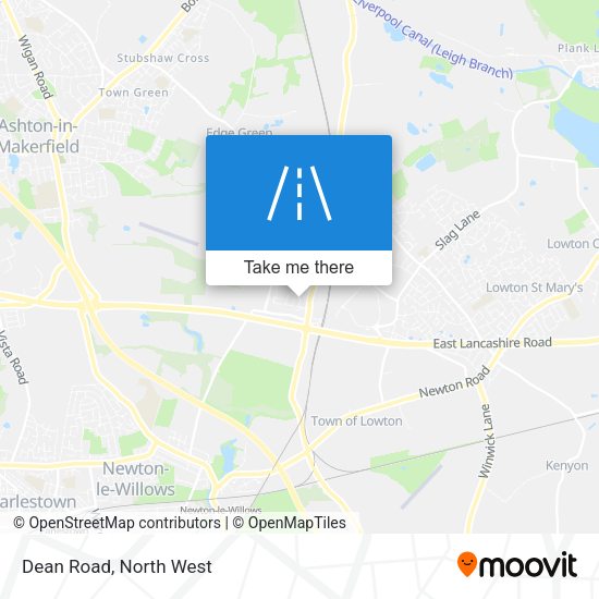 Dean Road map