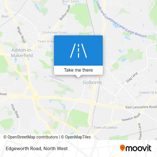 Edgeworth Road map