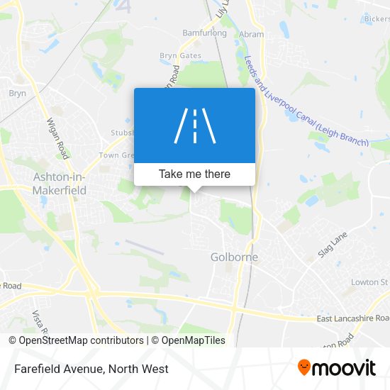 Farefield Avenue map