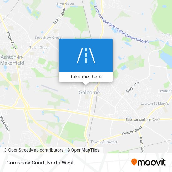 Grimshaw Court map