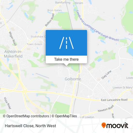 Hartswell Close map