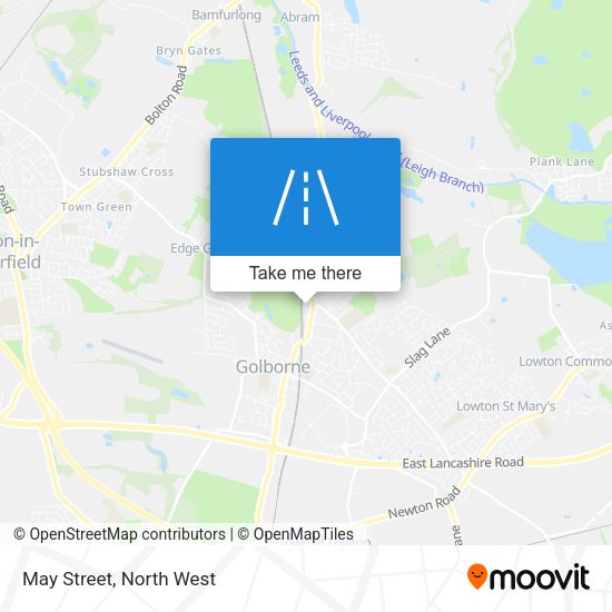 May Street map