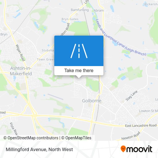 Millingford Avenue map