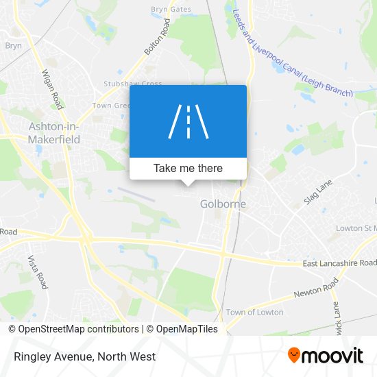 Ringley Avenue map
