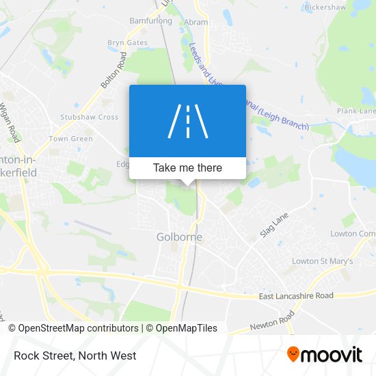 Rock Street map