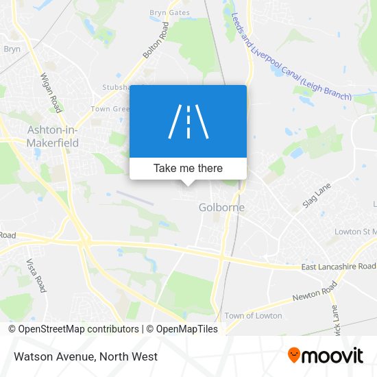 Watson Avenue map