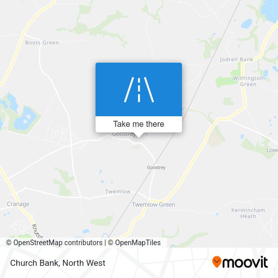 Church Bank map