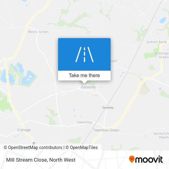 Mill Stream Close map