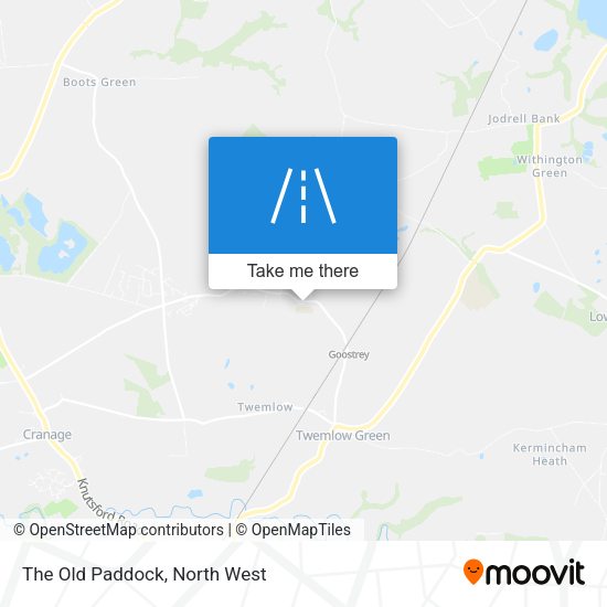 The Old Paddock map