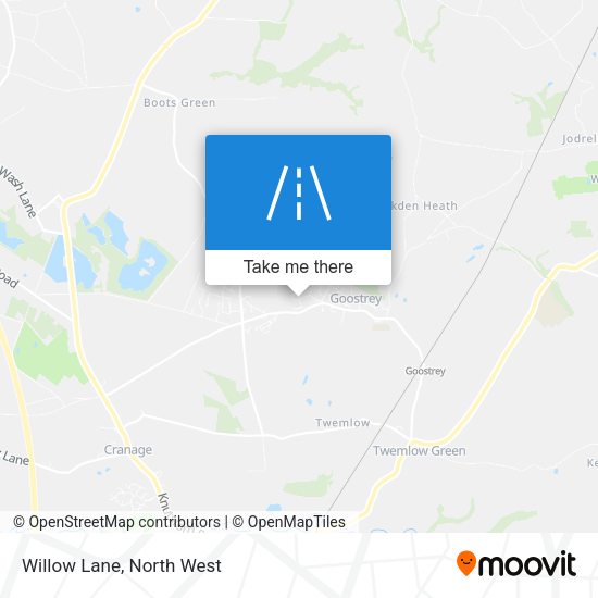 Willow Lane map