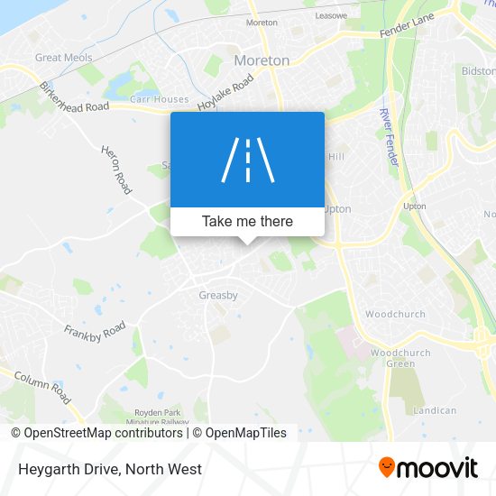 Heygarth Drive map