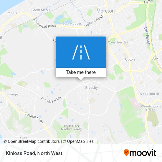 Kinloss Road map