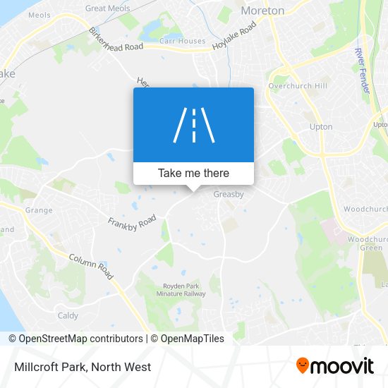 Millcroft Park map