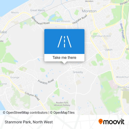 Stanmore Park map