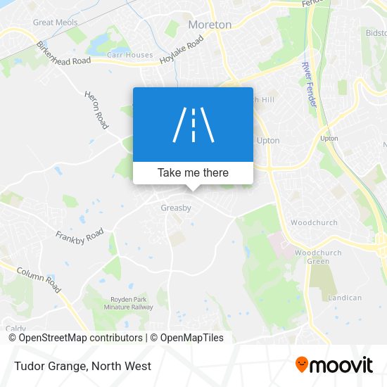 Tudor Grange map