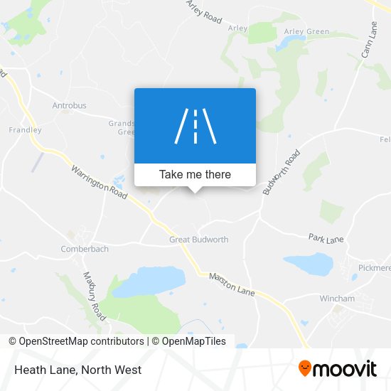 Heath Lane map