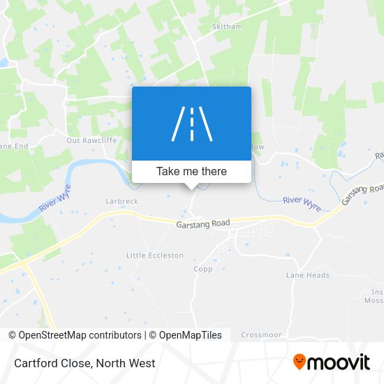Cartford Close map